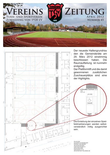 Vereins Zeitung - TSV Zorneding 1920 eV