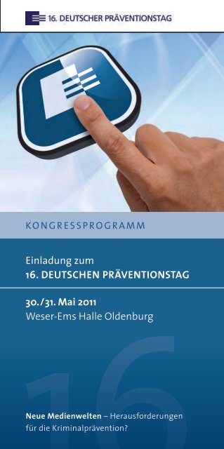 Kongressprogramm - Der deutsche Präventionstag