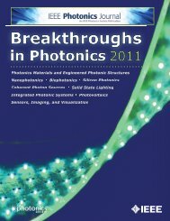 Breakthroughs in Photonics 2011 - Photonics Journal