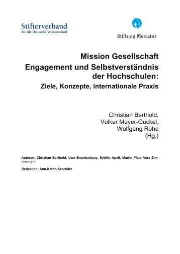 Studie Mission Gesellschaft FINAL.pdf - CHE Consult