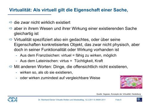 Workshop „Virtuelle Welten und Arbeitsalltag“ - VHS Leer