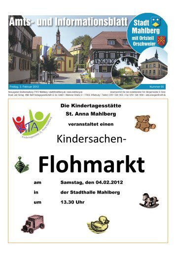 Flohmarkt - Stadt Mahlberg