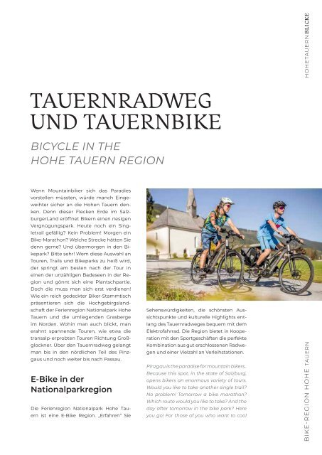 HoheTauernBlicke Magazin