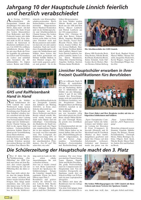 Linfo 07/2011 - Linnich