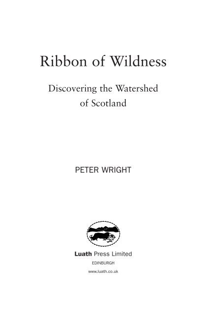 Ribbon of Wilderness by Peter Wright sampler