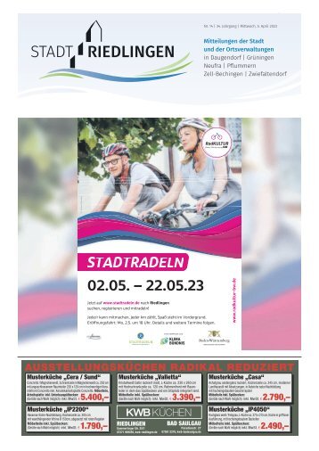 04.04.2023 Amtliches Mitteilungsblatt Riedlingen