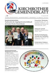 Nr. 01 (Sept. 2008 - 24 Seiten) - Gemeinde Kirchroth