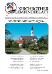 Nr. 04 (Juni 2009 - 36 Seiten) - Gemeinde Kirchroth