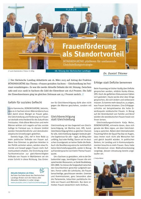Landtagskurier, Ausgabe 2/2023