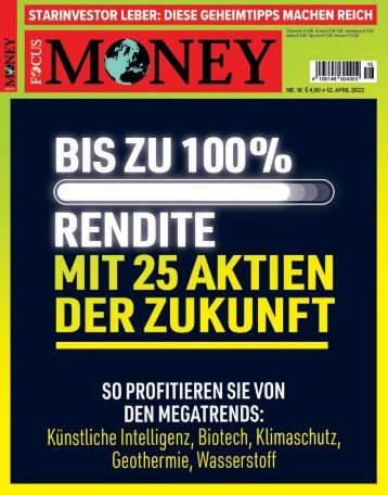 Vorschau FOCUS MONEY 16/2023