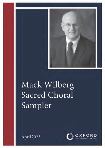 Mack Wilberg Sacred Choral Sampler