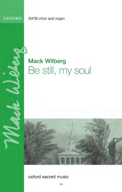Mack Wilberg Sacred Choral Sampler