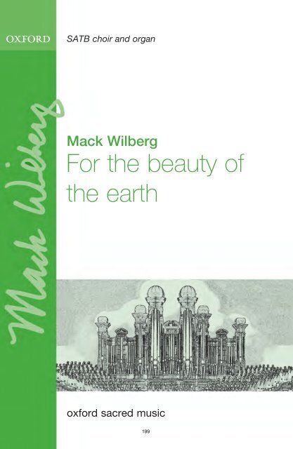 Mack Wilberg Sacred Choral Sampler