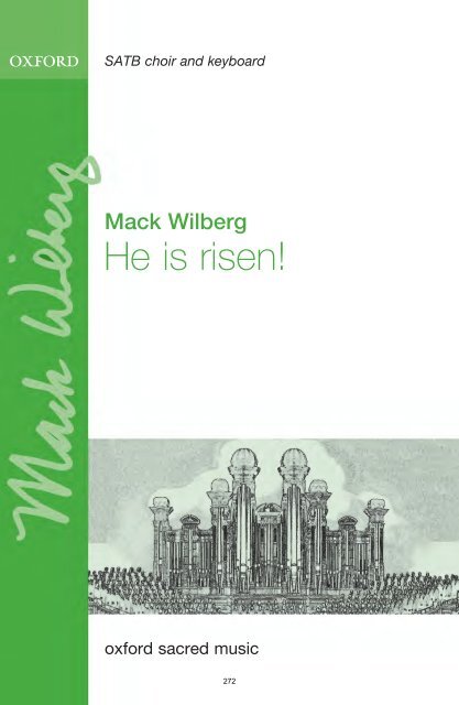 Mack Wilberg Sacred Choral Sampler