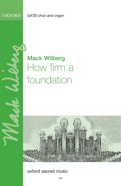 Mack Wilberg Sacred Choral Sampler