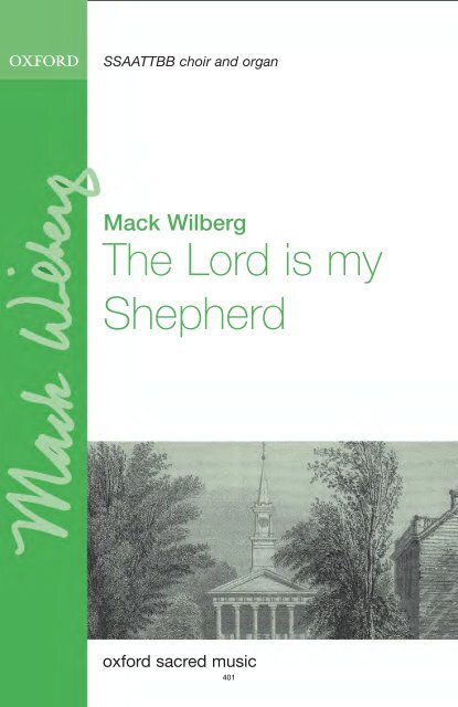 Mack Wilberg Sacred Choral Sampler