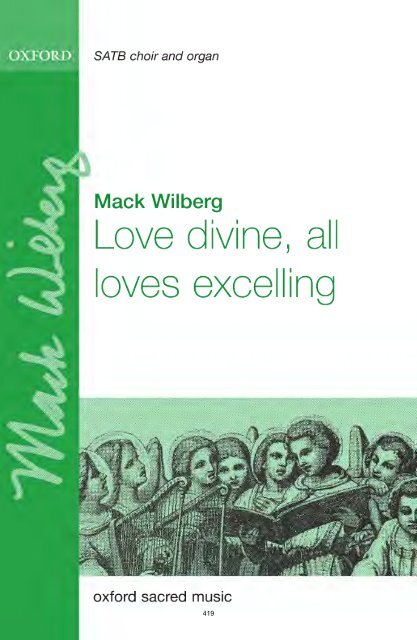 Mack Wilberg Sacred Choral Sampler