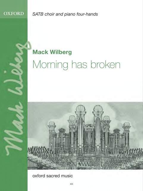 Mack Wilberg Sacred Choral Sampler