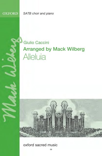 Mack Wilberg Sacred Choral Sampler