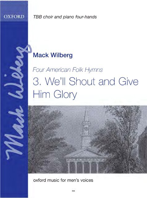 Mack Wilberg Sacred Choral Sampler