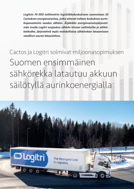 Kuljetus & Logistiikka 2 / 2023