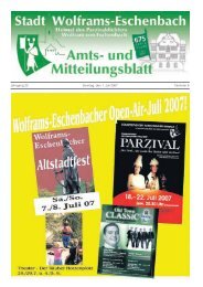 programm - Stadt Wolframs-Eschenbach