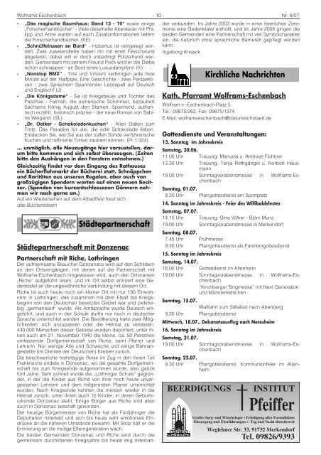 programm - Stadt Wolframs-Eschenbach
