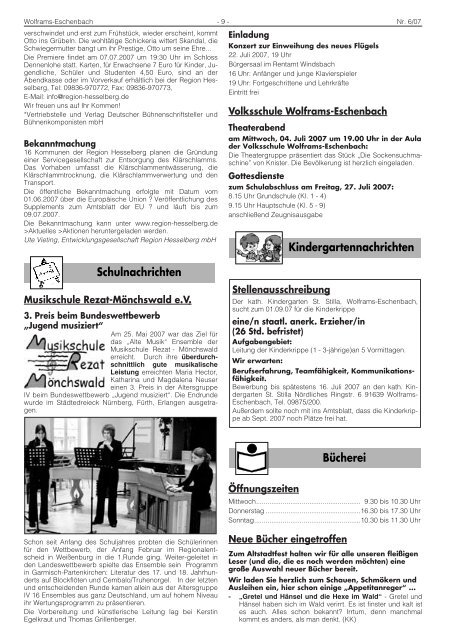 programm - Stadt Wolframs-Eschenbach