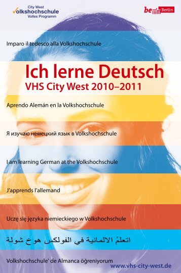 Ich lerne Deutsch - Volkshochschule City West