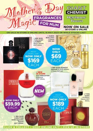 Mother's Day Fragrance Catalogue