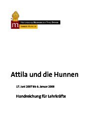 Handreichung Attila Und Die Hunnen - Speyer, Historisches ...