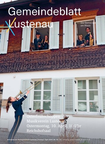 Gemeindeblatt Lustenau Nr. 14 | Freitag, 7. April 2023