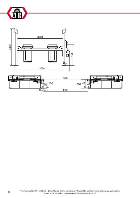 ATH-Heinl 4-post lift ATH Four Lift 55HP