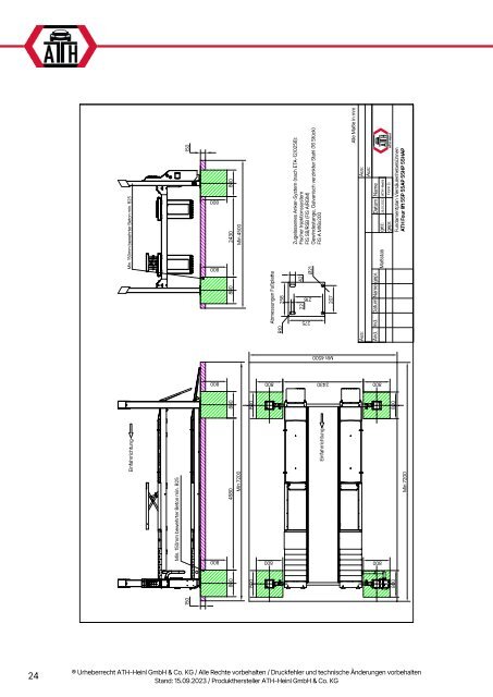 ATH-Heinl 4-post lift ATH Four Lift 55P/AP