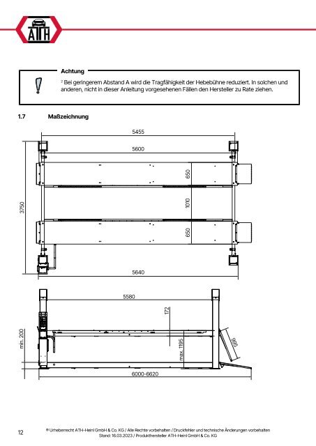 ATH-Heinl 4-post lift ATH Four Lift 55P