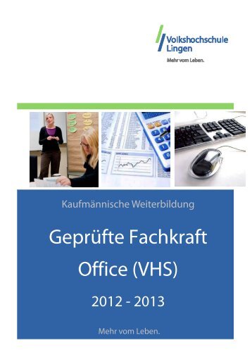 Geprüfte Fachkraft Office (VHS) - Europäischen Prüfungszentrale ...