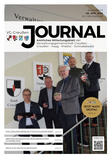 Creussen Journal - Ausgabe 07-04-22