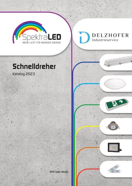 Delzhofer Industrieservice - SpektraLED - Katalog Schnelldreher