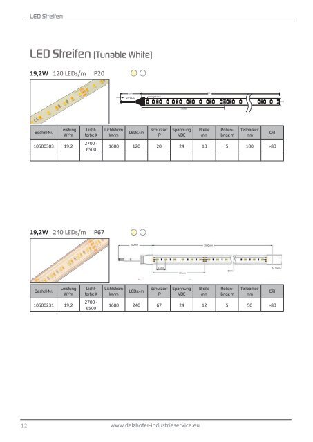 Delzhofer Industrieservice - SpektraLED - LED Profile Strip