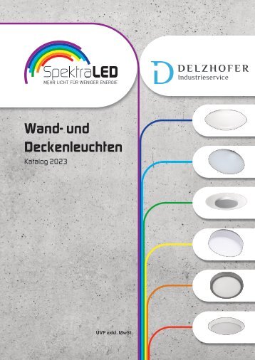 Delzhofer Industrieservice - SpektraLED - Wand- und Deckenleuchte