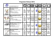 Programm Februar 2012 - Lebenshilfe Sinsheim eV und Kraichgau ...