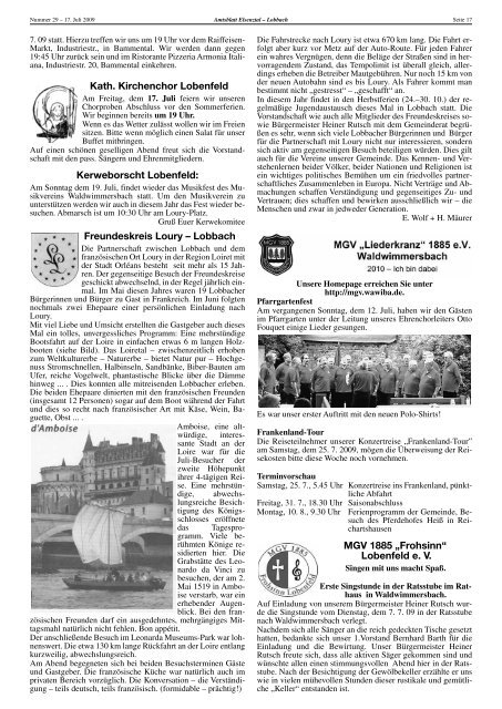 Amtsblatt vom 17.07.09 - Meckesheim