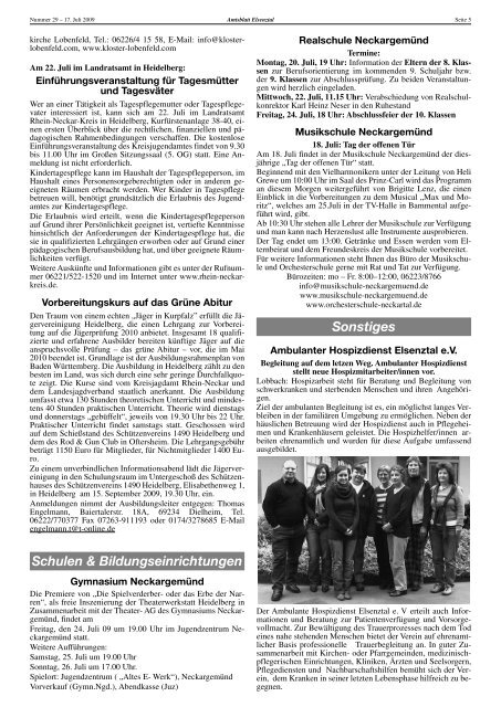 Amtsblatt vom 17.07.09 - Meckesheim