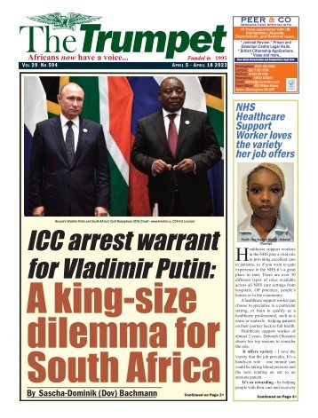 The Trumpet Newspaper Issue 594 (April 5 - 18 2023)