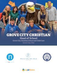 Grove City Christian School and Child Care Head of School Oppty Profile