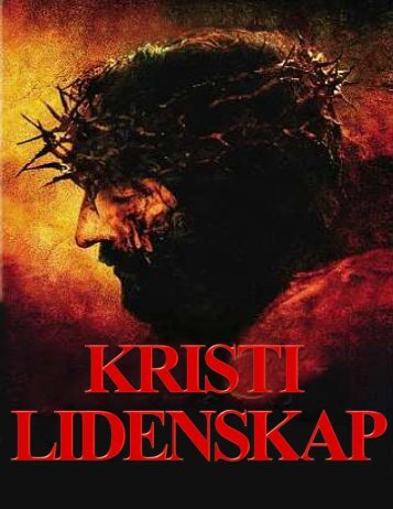 Kristi Lidenskap_(norsk)