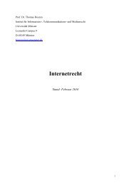 Internetrecht - Goodie Domain Service