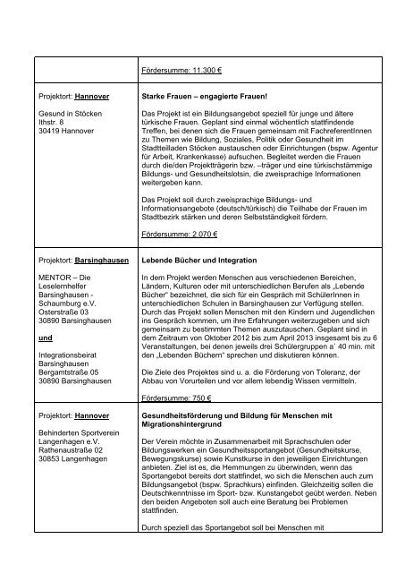 [PDF] Pressemitteilung: Gleichstellungsausschuss ... - LifePR.de