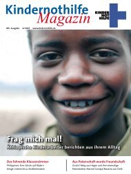 Kindernothilfemagazin 4/2007