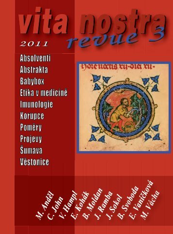 Vita Nostra Revue 3/2011 - Univerzita Karlova